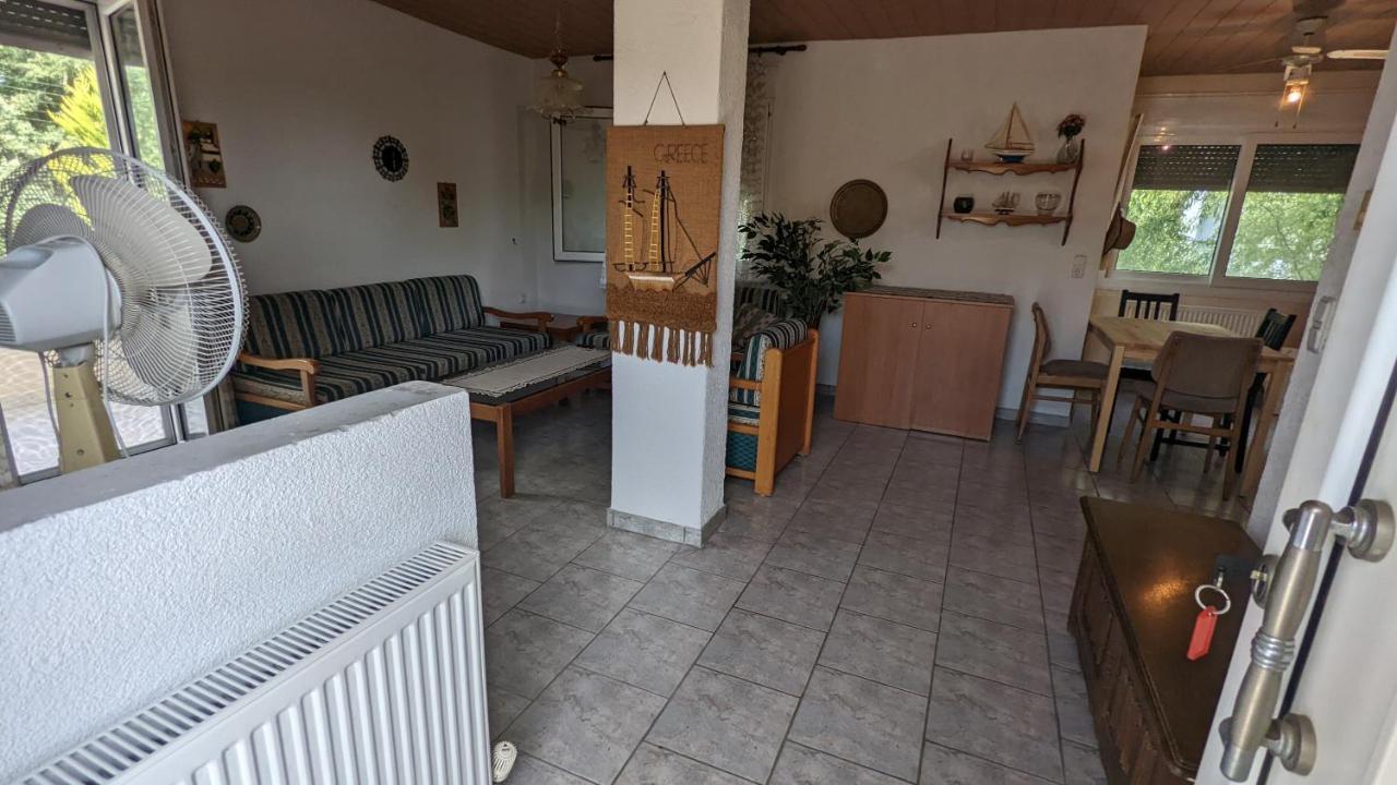 Moustaki Apartman Keramotí Kültér fotó