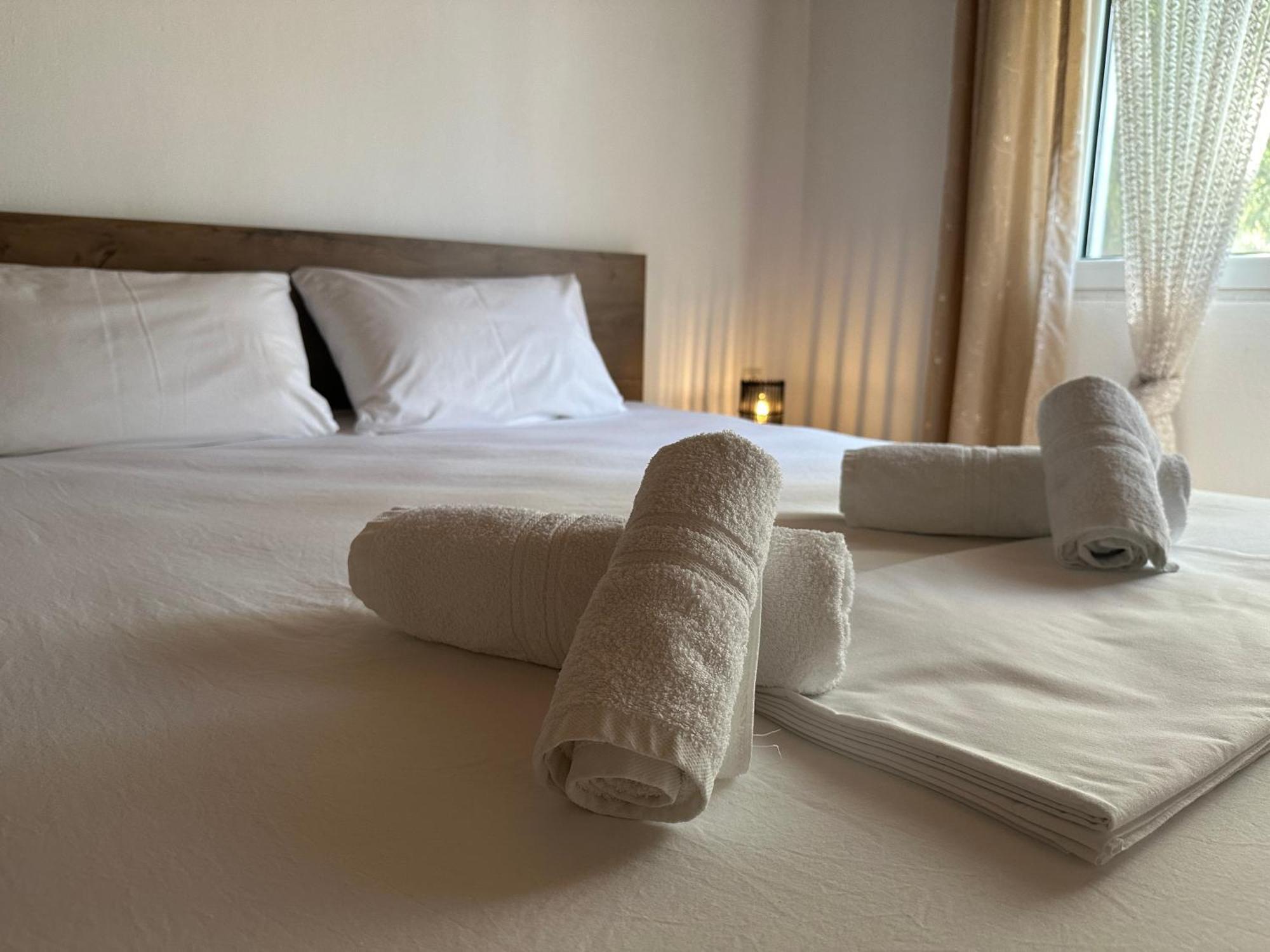 Moustaki Apartman Keramotí Kültér fotó